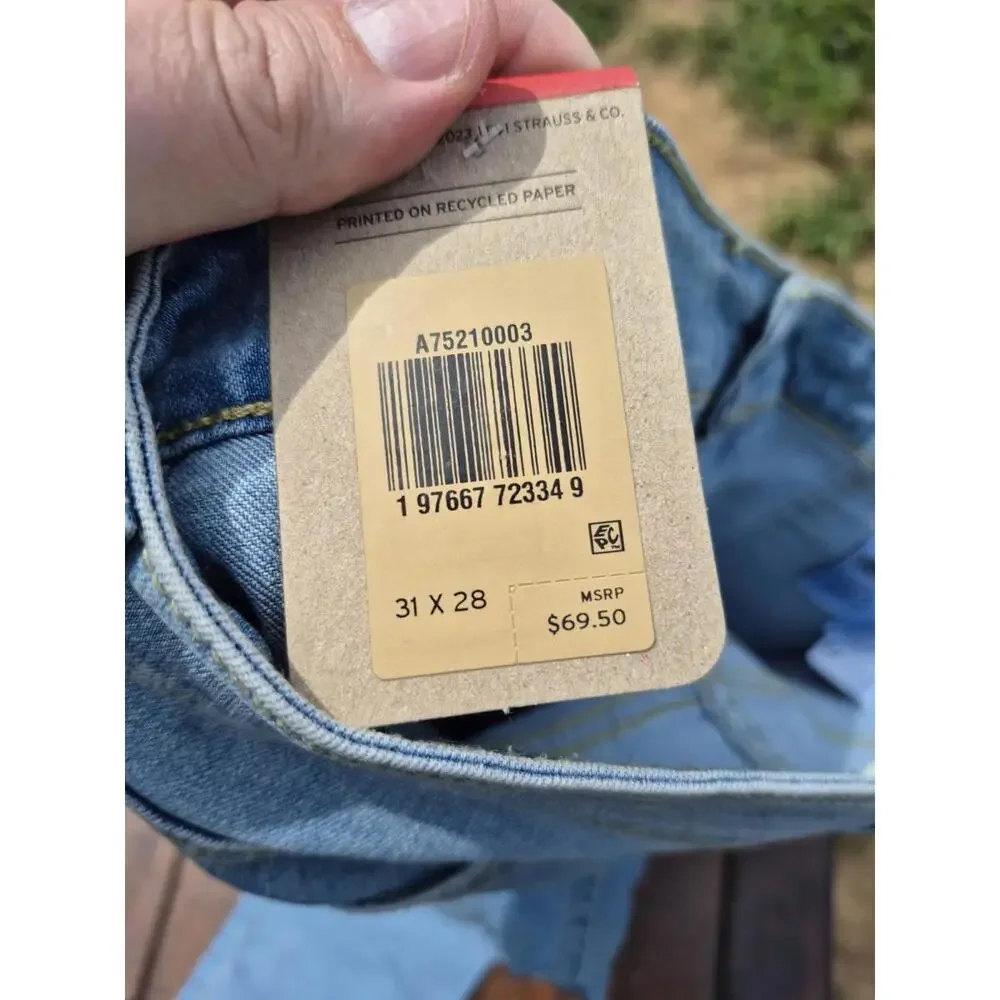 Levi's 721 High Rise Skinny Utility Women's Jeans 31x28 $69 MSRP NWT - Picture 9 of 9